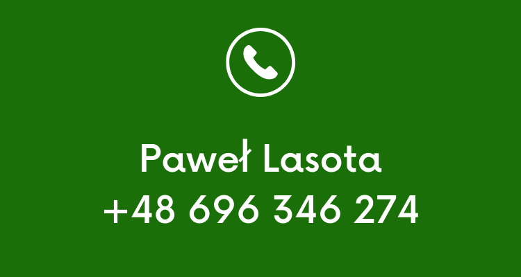 Paweł Lasota +48696346274